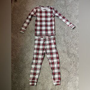 Gap Kids Plaid 100% Organic Cotton PJs Size 8 & 6